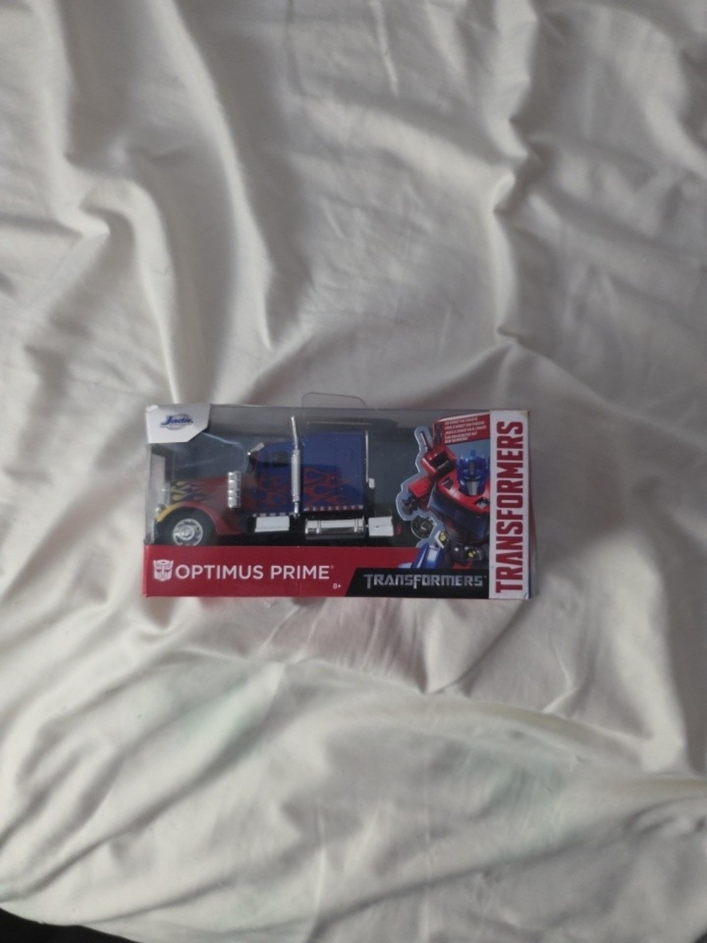 Optimus Prime Kids Toy Truck - Blue and Red